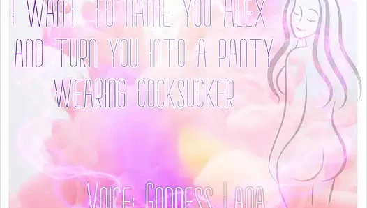 AUDIO ONLY - ich will dich Alex nennen und dich zu einem schwanzlutscher machen