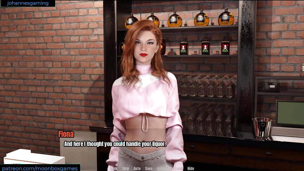 Grandma's House - I finger fucker her at the bar and made her squirt