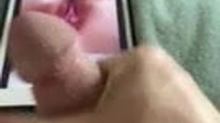 Amateur Wife's cocktribute vid pussy stroking