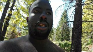 Vlog de nudismo em caminhada pelo parque de Yosemite
