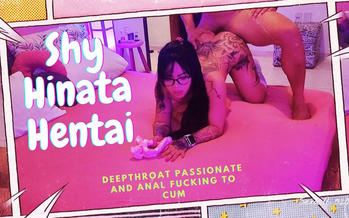 害羞的 Hinata Hentai 激情口交和肛交高潮 - 第1部分