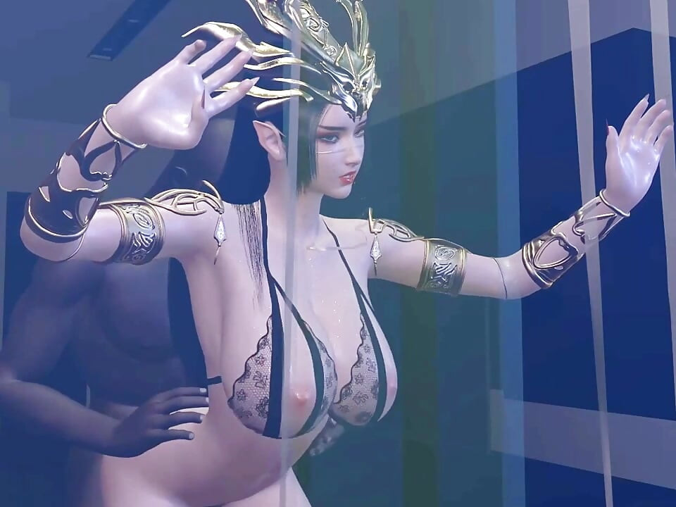 3D Seduction Unleashed: Goddess of Curves- 3D Animation Hentai