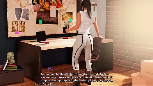 Croft adventure #1 - Lara can't stop thinking about the lesbian