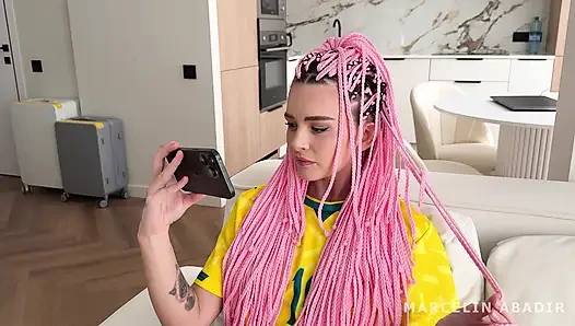 Fucked a Brazilian Football Fan Girl Creampie by Marcelin Abadir