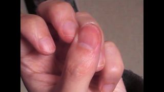 84 - Olivier unhas mordendo dedos chupando fetiche (04 2018)