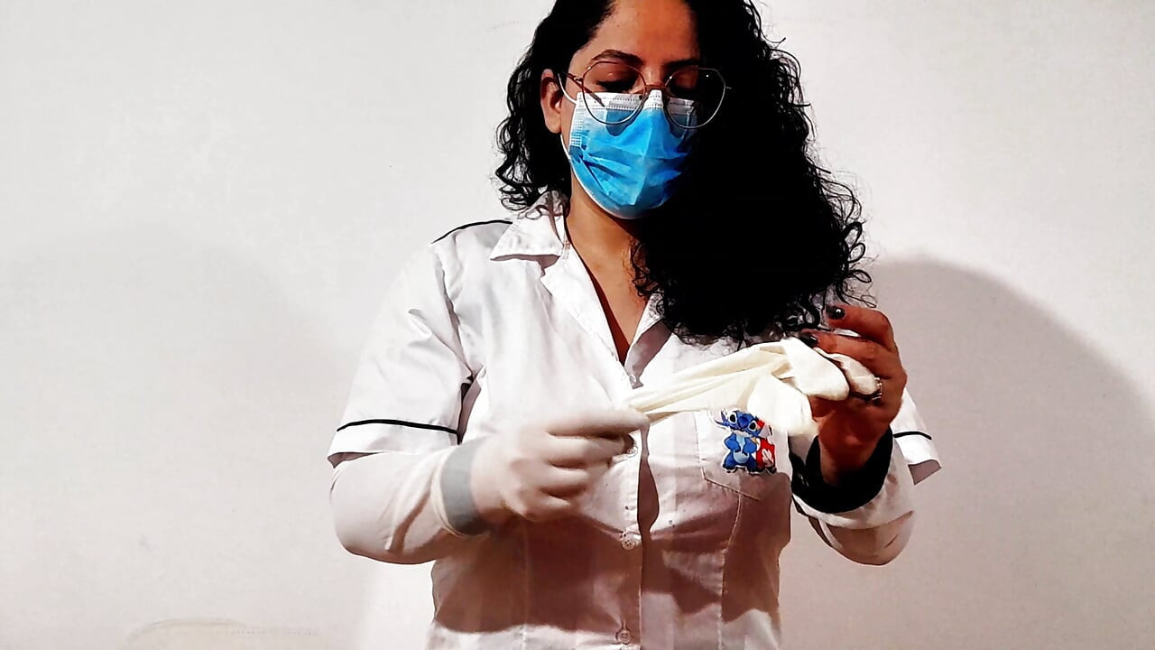 I can't hold back my desire and I suck my patient's cock Part 1