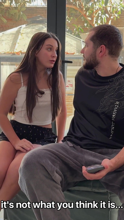 Stepbrother Jerking Off on Step Sis But she Caught Him and Join to Handjob and Fuck with Old Step Brother | Clip 1