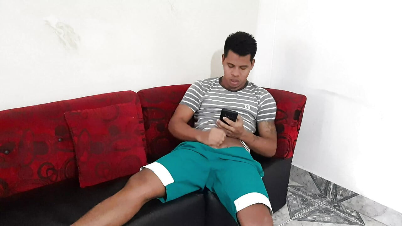 Melany is surprised by her stepbrother's cock