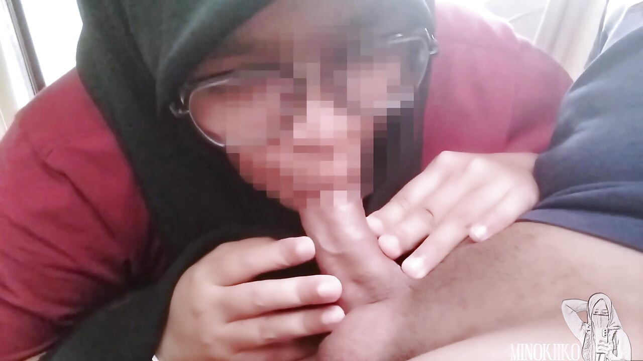 Hijab Blowjob and Cum Compilation - Minokiiko