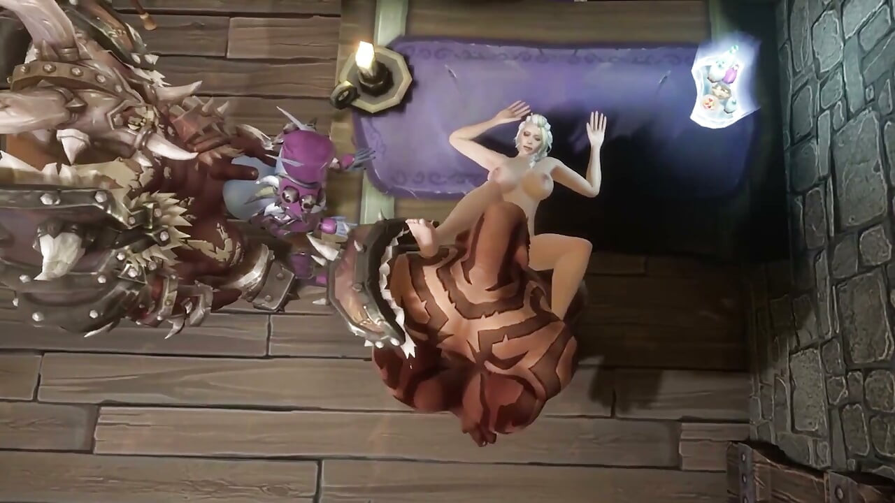 Orc orgy : Warcraft parody