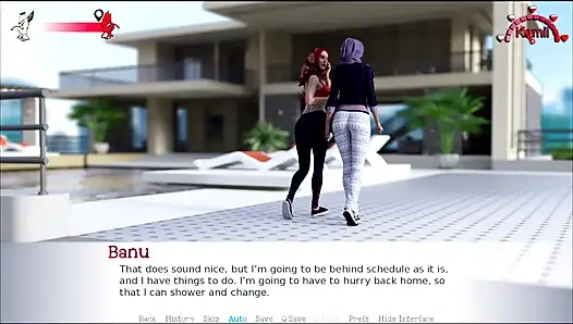 Kehidupan di timur tengah #9 - Banu melihat orang asing berhubungan seks di sekutu.