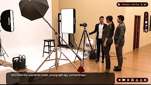 Шёпот желания - верный путь 6, Нил трахает приемную