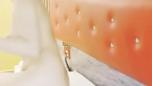 Masturbacion dildo seksi cosplay