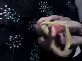 British Amateur Gives Blowjob And Strips