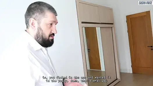 Sasha Paige Анальный Бэкстейдж - Ведёт Грязные Разговоры, Пока Ей Растягивают Жопу Огромным Хуем!