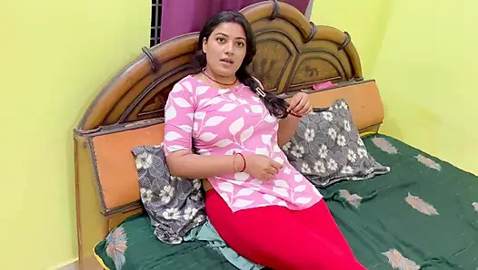 Meine große stiefschweste war wütend, meine stiefschweste sagte mir, dass ich meinen großen schwanz hart, Hindi virales Video