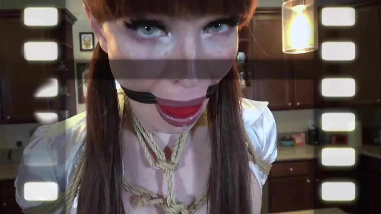 French Maid Bound to Cum