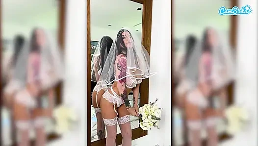 Busty MILF Romi Rain Fucked and Facialized on Her Wedding Day