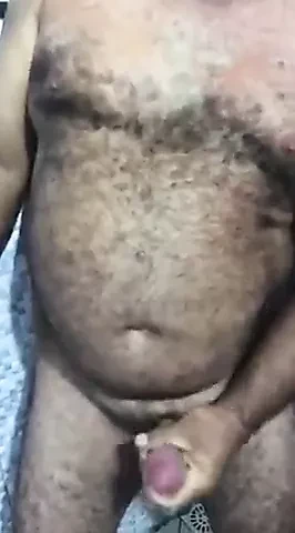 Dark Skin Mustache Daddy Jerks