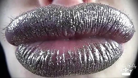 Pop für meine großen glänzenden lippen: Sperma-countdown!