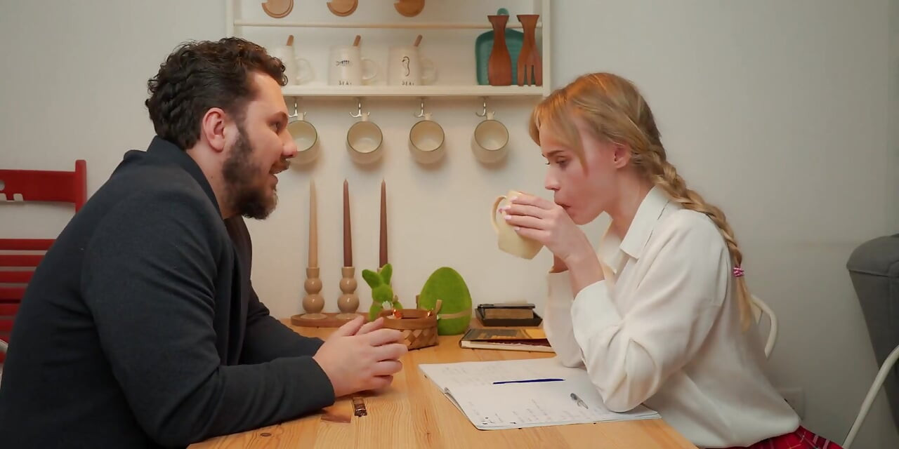 Schoolgirl Came for English Lesson but Got Anal Training Instead