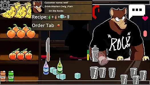 Hardcore sex with the sexy bartender  (Hazel the bartender)