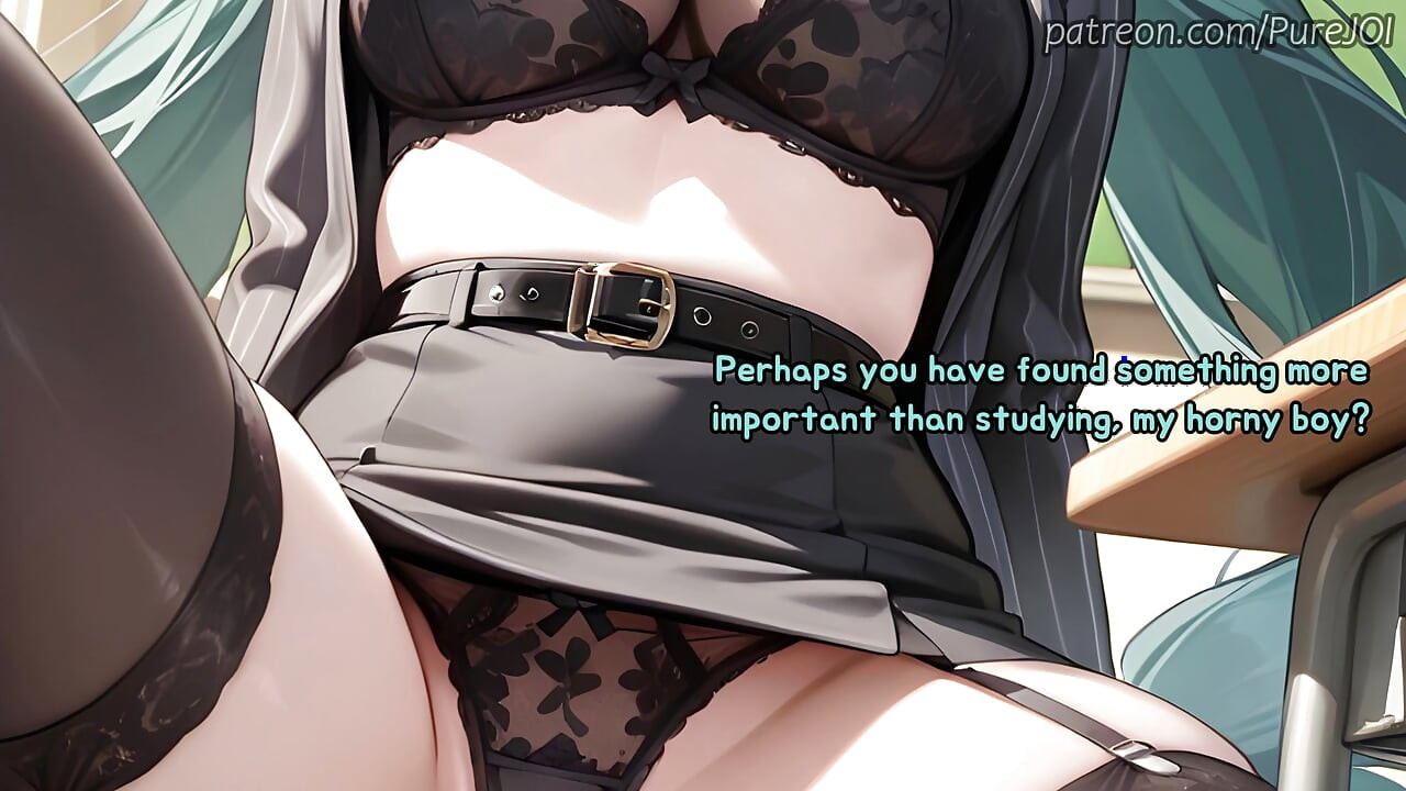 あなたの先生プリバティが、彼女の性のコース(JOI)に合格することを提案してくれました。