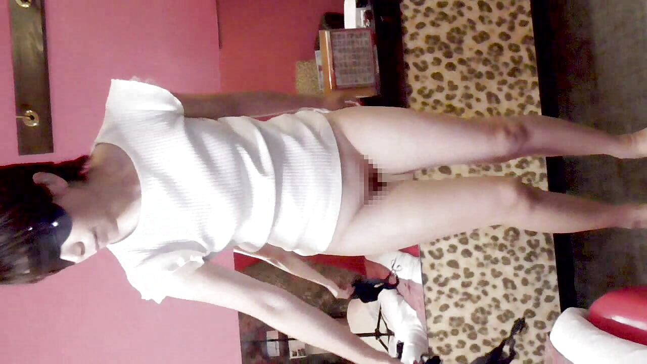 Mayu No.69 a Beautiful Girl with a Full Head Mask, Collar and Leash, She Is Sexually Trained