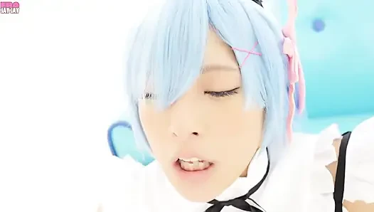 Rem Anime Cosplay Jepang -