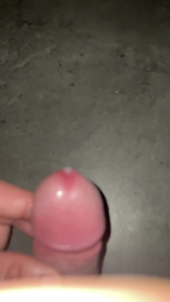 Handjob and quick cumshot