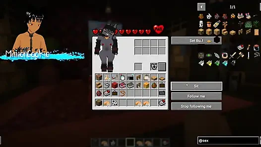 Minecraft Sexcraft The Jenny Mod  - Seeing what Cassie has to offer with her massive tits