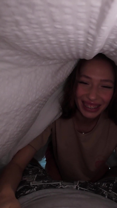 Morning Surprise, Waking Him Up with Kisses Under the Sheets | Clip 1