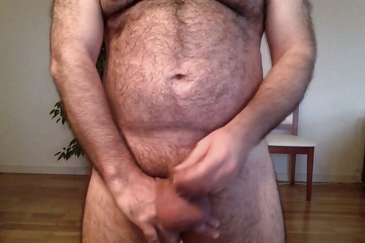 Playing with spandex and jockstrap