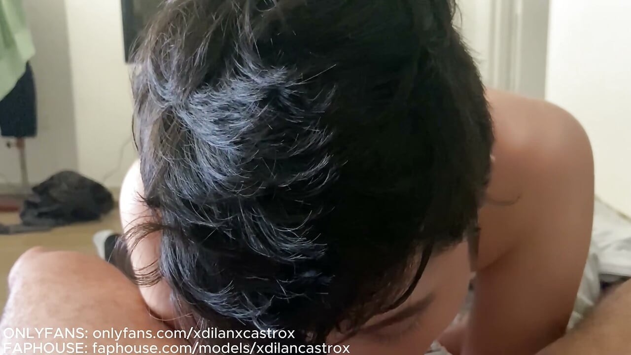 ORAL SEX WITH MY STRAIGHT NEIGHBOR UNTIL WE CUM