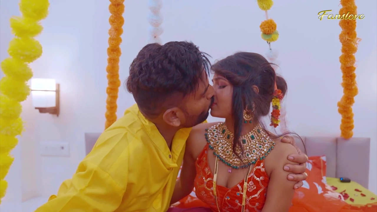 Slim bhabhi enjoyed her first Suhagrat night and fucked hard