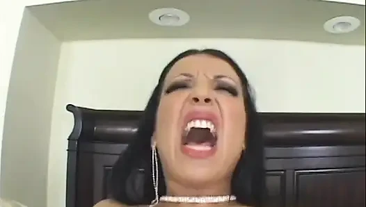 Cute Maya Gates does oral and gets ass drilled