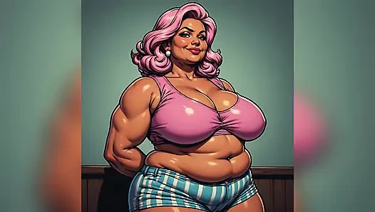 Big Tit BBW Art
