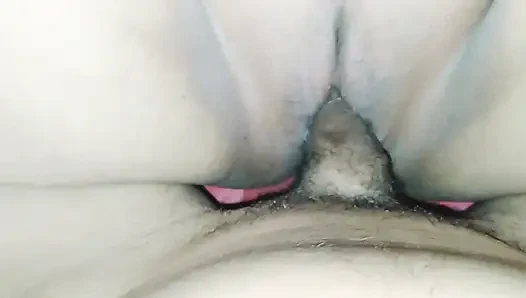 Her pussy was very wet and muddy, very biting