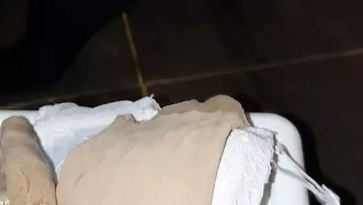 cumming çorap üzerinde