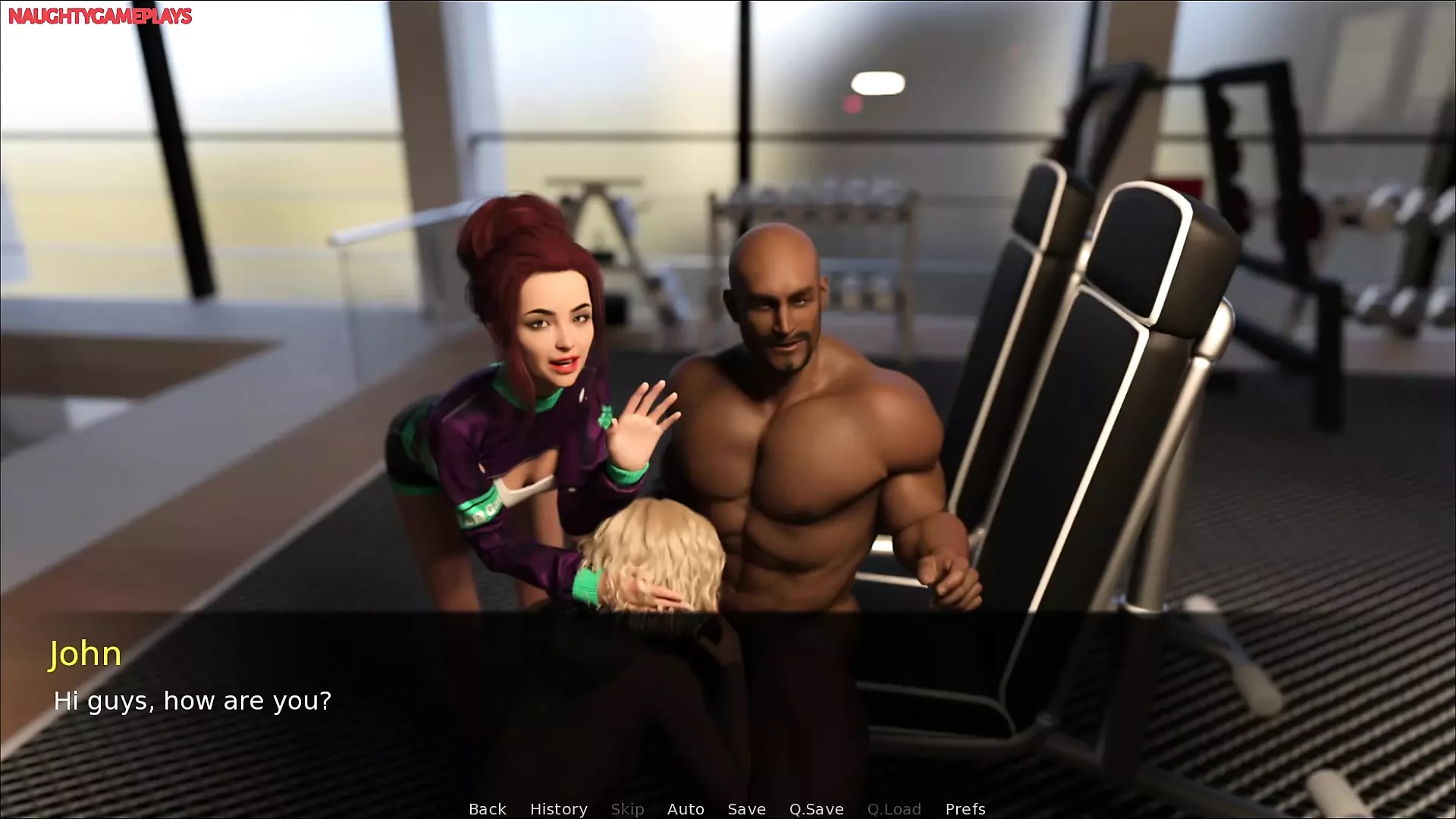 Il regarde sa femme sexy se taper son entraîneur dans la salle de sport, cette chaudasse mariée adore les grosses bites noires - chaudasse mariée 27