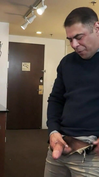 Spectacular moment from "Horny Strong Landlord Makes Desperate Tenant To Pay His Rent"