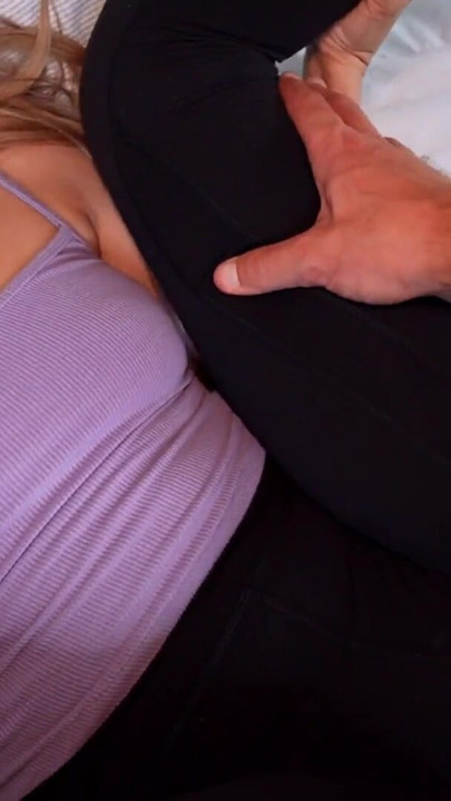 Pawg gets her leggings ripped and pussy creampied | Clip 1