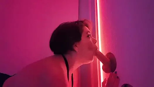 My First Glory Hole, a Horny Experience