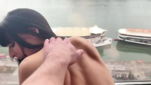 Italian Teen With Braces Get Fucked In A Hotel Room After Party