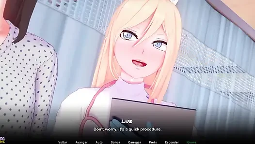 Twisted world remake 28 - suster nakal ini bantuin aku mengumpulkan sperma dengan handjob - oleh eroticgamesnc