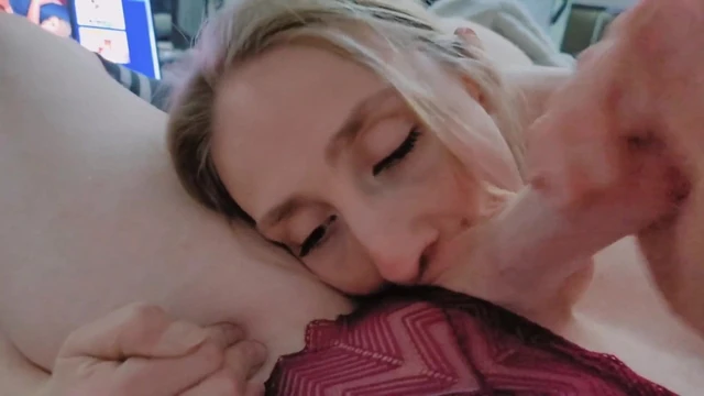 Cum filled Mouth and Pussy
