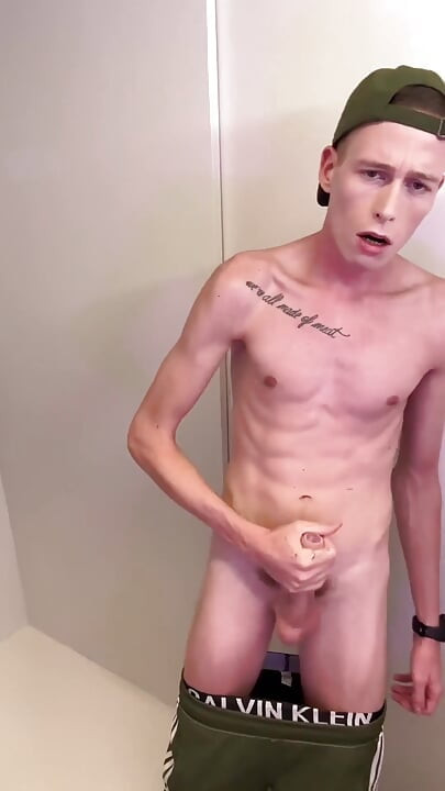 Craig Kennedy Jerks His Huge Thick Dick - Intense Solo Masturbation Session