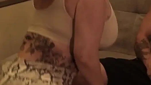 I fuck my brother's best friend (Real amateur)