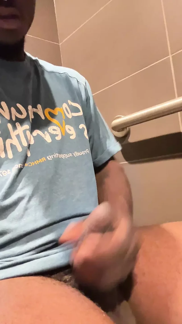 I Had To Release Some Stress Inna Bathroom Cause My Job Really Was Really Stressing Me Out