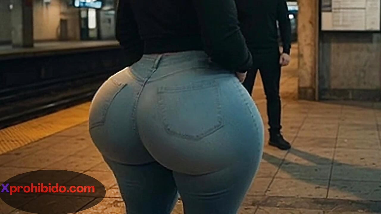 دختر کون گنده در قطار مترو Twerking می کند